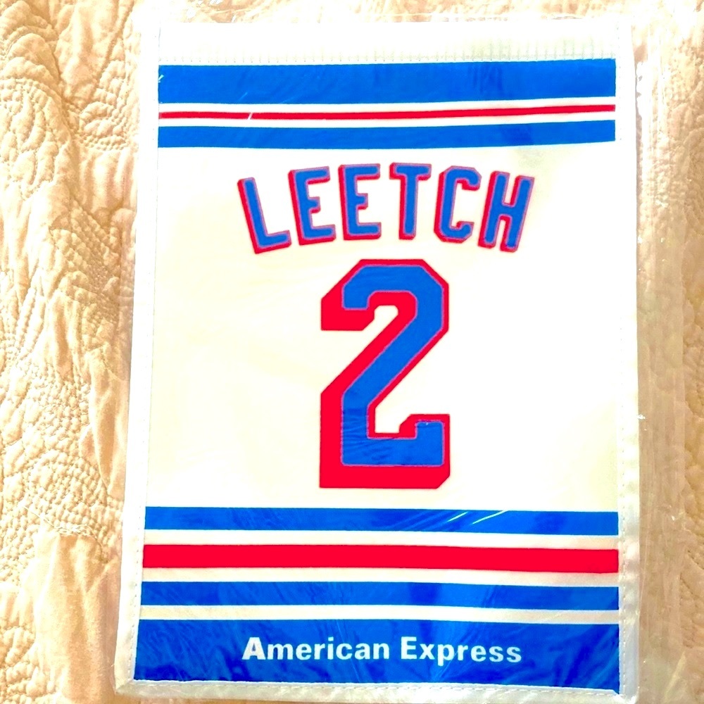 Brian Leetch #2 Banner Never Opened
